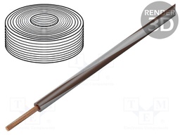 Wire; H05Z-K; stranded; Cu; 1mm2; LSZH; brown-white,brown-pink