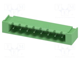 PCB headers, nominal cross section: 2.5 mm2, color: green, n