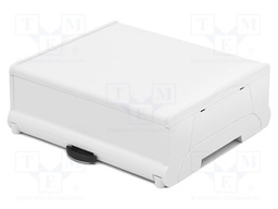 Enclosure: for DIN rail mounting; 33mm; No.of mod: 6