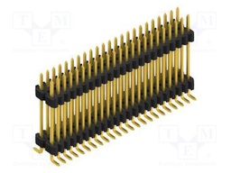 Connector: pin strips; pin header; male; PIN: 46; 1.27mm; SMT; 2x23