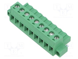 Pluggable terminal block; 5.08mm; ways: 3; straight; plug; female