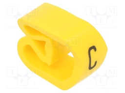 Markers for cables and wires; Label symbol: C; 8÷16mm; PVC; PA