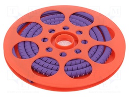 Markers for cables and wires; Label symbol: 7; 4÷9mm; PVC; violet