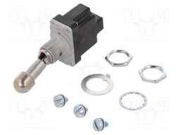 Switch: toggle; Pos: 2; SPST; OFF-ON; 15A/125VAC; Leads: screw; IP67