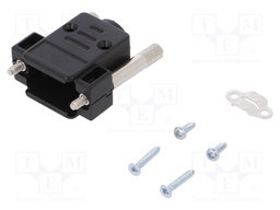 Enclosure: for D-Sub connectors; D-Sub 9pin,D-Sub HD 15pin