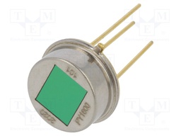 Sensor: infrared detector; 2.7÷8VDC; Output conf: analogue