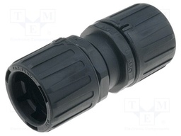 Connector; ØBraid : 34mm; polyamide; HelaGuard; -50÷135°C; IP66