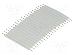 Connector: jumper cable; Cable ph: 2.54mm; L: 25.4mm; straight