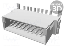 Connector: PCB to PCB; male; PIN: 16; 1.27mm; Series: har-flex; 2.3A