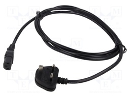 POWER CORD, BS1363A-IEC C13, 2.5M, 10A