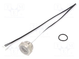 Switch: vandal resistant; Pos: 2; SPST-NO; 50mA/24VDC; IP65; white