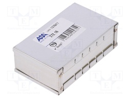 Enclosure: shielding; X: 50mm; Y: 83mm; Z: 26mm; steel