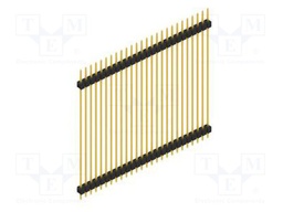 Connector: pin strips; pin header; male; PIN: 26; 2.54mm; THT; 1x26