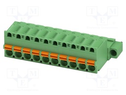 PCB connector, nominal cross section: 2.5 mm?, color: green,