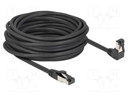 Patch cord; S/FTP; Cat: Cat 8.1; RJ45 plug,RJ45 down angled plug