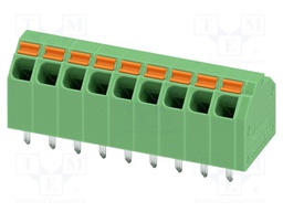 PCB terminal block, nominal current: 9 A, rated voltage (III