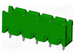 Connector: pluggable terminal block; socket; male; straight; THT