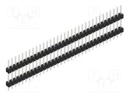Connector: pin strips; pin header; male; PIN: 33; 2.54mm; THT; 1x33