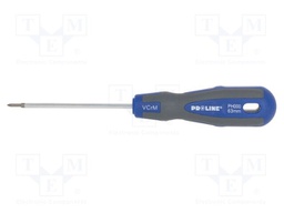 Screwdriver; Phillips; PH000; SOFT-TOUCH; 63mm