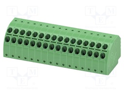 PCB connector, nominal cross section: 1.5 mm?, color: green,
