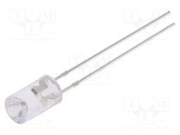 LED; 5mm; yellow; 750÷1120mcd; 120°; 2.5÷5V; Lens: transparent