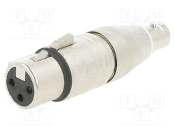 ADAPTER XLRF 2POLE  BNC
