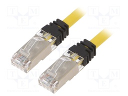 Patch cord; S/FTP,TX6A™ 10Gig; 6a; stranded; Cu; LSZH; yellow