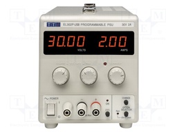 Power supply: programmable laboratory; single-channel,linear