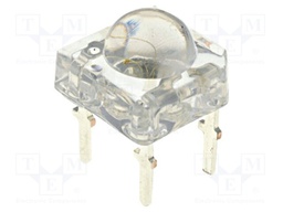 LED Super Flux; 7.62x7.62mm; tricolour; RGB; 3000mcd; 7000mcd