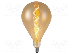 LED lamp; white warm; E27; 220÷240VAC; 250lm; 4W; 2700K; CRImin: 80