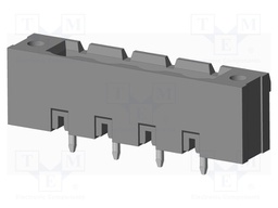 Connector: pluggable terminal block; socket; male; on PCBs