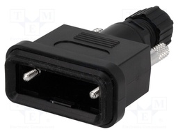 Enclosure: for D-Sub connectors; D-Sub 9pin,D-Sub HD 15pin