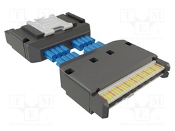 Cable; PIN: 50; Len: 368.3mm; Insulation: PVC; Colour: blue; 34AWG