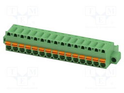 PCB connector, nominal cross section: 2.5 mm?, color: green,