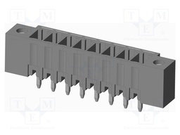Connector: pluggable terminal block; socket; male; on PCBs