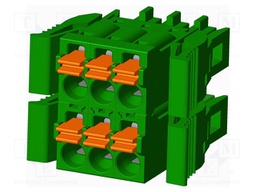 Connector: pluggable terminal block; plug; female; straight; 5.5A