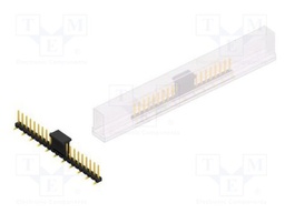 Connector: pin strips; pin header; male; PIN: 21; 2.54mm; SMT; 1x21