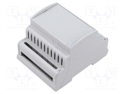 Enclosure: for DIN rail mounting; No.of mod: 4