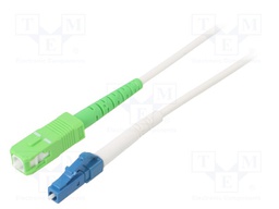 Fiber patch cord; OS2; LC/UPC,SC/APC; 20m; Optical fiber: 9/125um