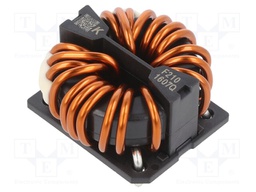 Inductor: wire with current compensation; THT; 1.1mH; 2.33mΩ