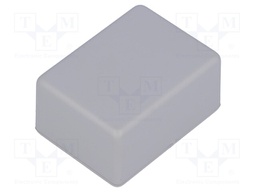 Enclosure: designed for potting; X: 32mm; Y: 43mm; Z: 22mm; ABS; grey
