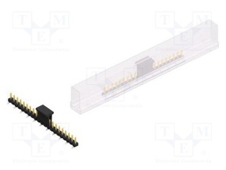 Connector: pin strips; pin header; male; PIN: 21; 2.54mm; SMT; 1x21