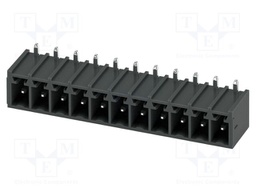 PCB headers, nominal cross section: 1.5 mm2, color: black, n