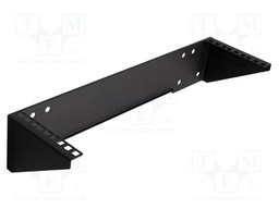 Mounting rack; black; Height: 3U; Standard: 19"