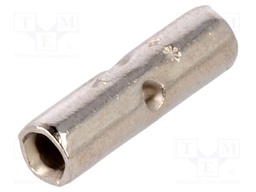 Butt splice; non-insulated; copper; 1.25÷2mm2; nickel plated