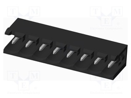 Connector: pluggable terminal block; socket; male; on PCBs