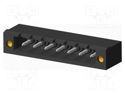 Connector: pluggable terminal block; socket; male; on PCBs