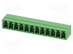 PCB headers, nominal cross section: 1.5 mm?, color: green, n