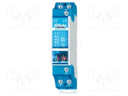 Relay: installation; bistable,impulse; NO x2; Ucntrl: 230VAC; Ch: 2