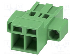 PCB connector, nominal cross section: 2.5 mm?, color: green,